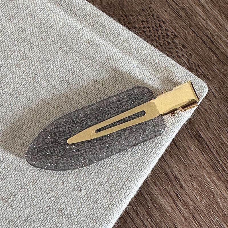 2/3/4/6 stücke Acetat Make-Up Haar Clips Koreanische Mode Gold Weiß Glitter Haar Pin Headwear Mädchen Frauen Haar Zubehör