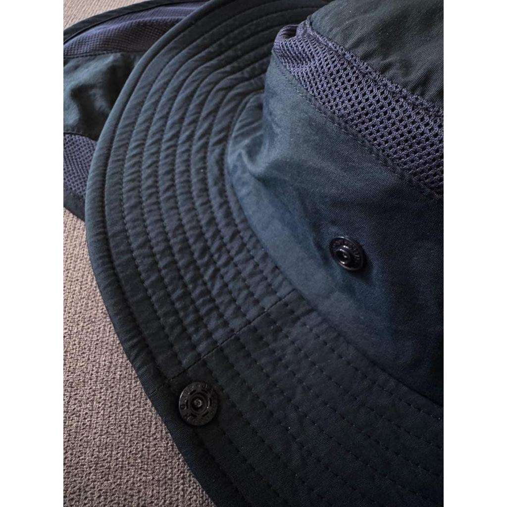 Used THE NORTH FACE Kids Hat Hat Navy Sunshield Hat