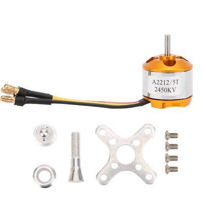 Profesjonalny silnik bezszczotkowy outrunner A2212, części silnika o dużej mocy do RC Quadcopter 2450KV