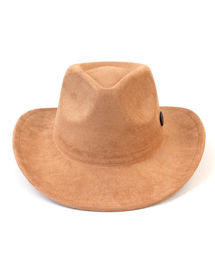 Yunibeosyeolkemiseuteuli Cowboy Suede Beige Fedora Fedora