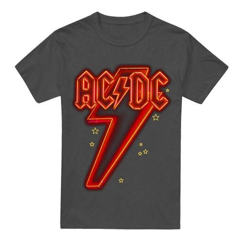 AC/DC Unisex Adult Neon Bolt T-Shirt