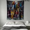 One Piece Tapestry Wall Tapestry Background Cloth Fashion Print Home Decor Soft Wall Covering Decoration