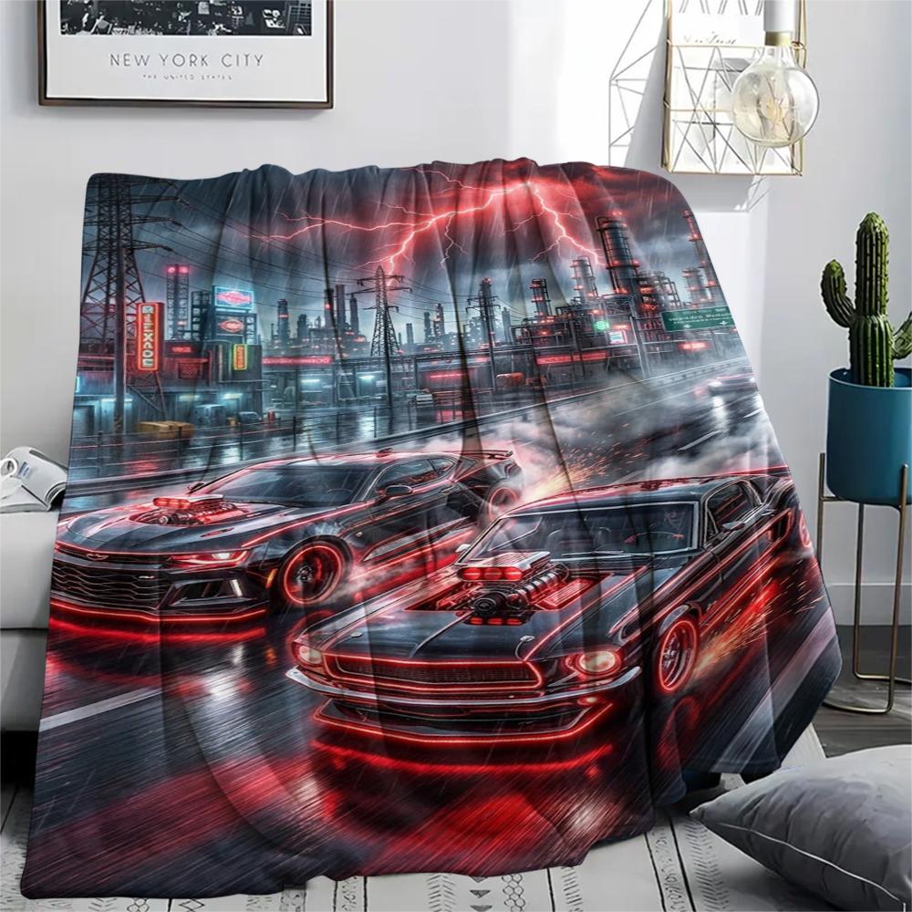 transportation vehicle truck Print Flannel Blanket,High quality Comfortable for All Seasons,Home Decor,Warmth and Comfort,Perfect for Christmas Gifts
