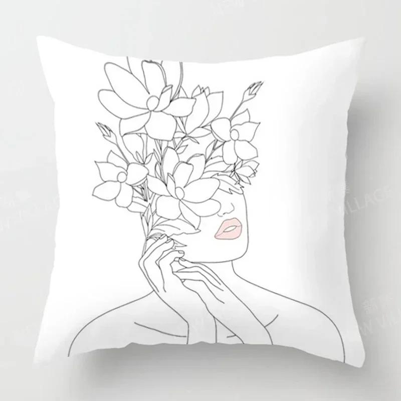 

Скандинавский Осенний Домашний Декор Осень Наволочка для Подушки Плед Чехол для Подушки Дивана Бархат Современный Моранди 66x66cm небесно-голубой