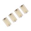 4pcs Universal 3 AA To D Size Parallel Battery Convertor Adapter Holder Cases Box White