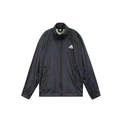 Lässige Sportliche Einfarbige Jacke mit Reißverschluss Herrenjacke Schwarz H65738