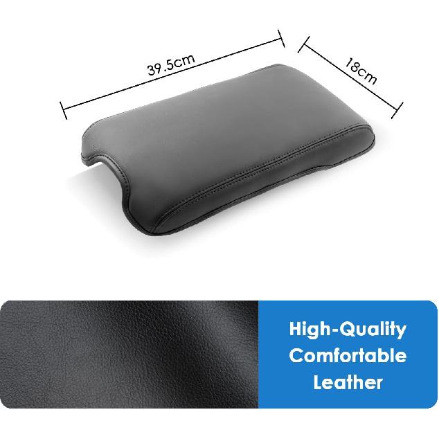 2025 2026 Terrain Center Console Cover for GMC Terrain (Elevation/Denali/AT4), Waterproof &Comfy Leather 2025 Terrain Console Armrest Cover 2026