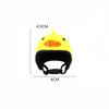 Farm Pet Chicken Helmet Sun Rain Protection Cute Hat For Hens Outdoor Henhouse Protective Gear Fighting Cock Funny
