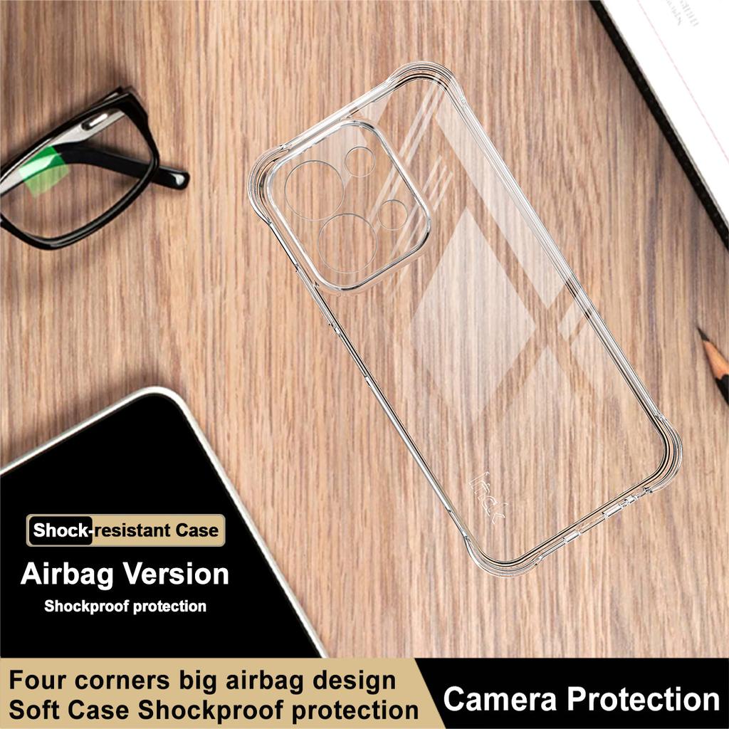 For POCO C85 4G Phone Case IMAK Shock-resistant Soft Case