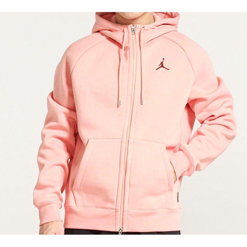 Jordan Embroidered Sports Hooded Jacket Men Jacket Pink CD8734-606