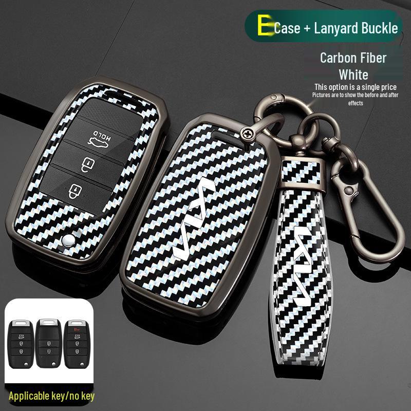 Kia Car Key Case for K3, K4, K5, Sportage, KX3, Sorento, Pegas, KX5 with Cross Buckle