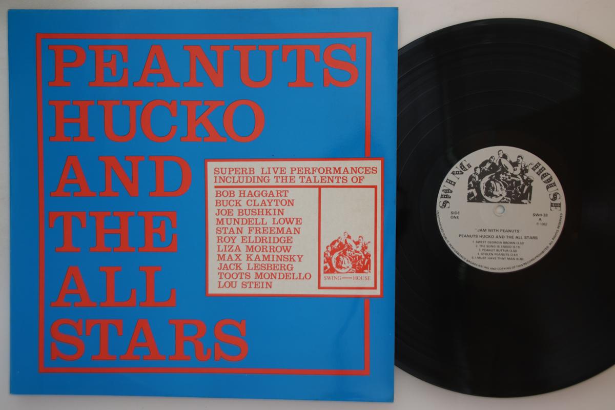 

LP Record PEANUTS HUCKO - Jam With Peanuts SWH33 SWING HOUSE 1982 UK Jazz Used
