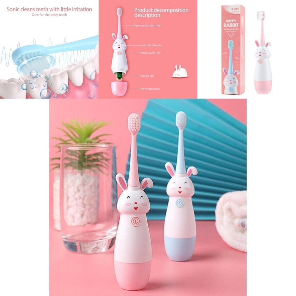 Superior Abs Material Electric Toothbrush For Kids With Soft Silicone Bristles