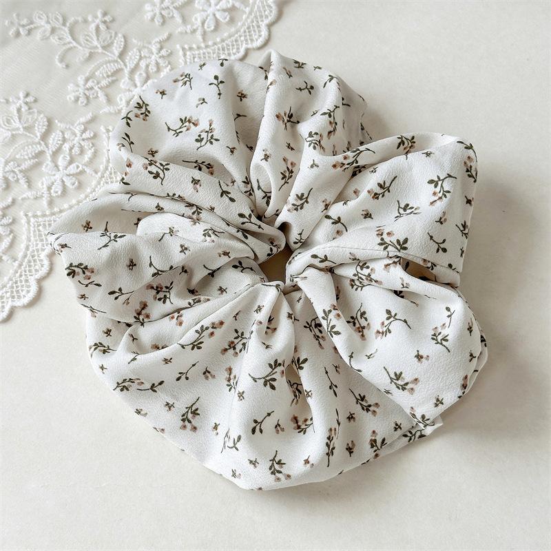 

Французские модные клетчатые цветочные резинки для волос лента французский девичий хвостик завязка для волос аксессуар для волос для девочки универсальные черные резинки для волос