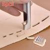 5Pcs Oval Leather Punch Set - Heavy-Duty Stainless Steel Crafting Tool Kit for DIY Bags, Shoes, Belts - 1.5-9mm