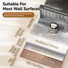 Suction Cup Storage Rack Wall Mounted No-Drill Bathroom Kitchen Drainage Organizer Carbon Steel