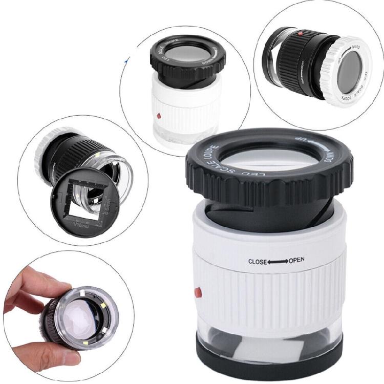 Multifunction  Magnifier with Measurement Marking  Nature Observation Tool for Natural Observation & Detailed Study Tasks