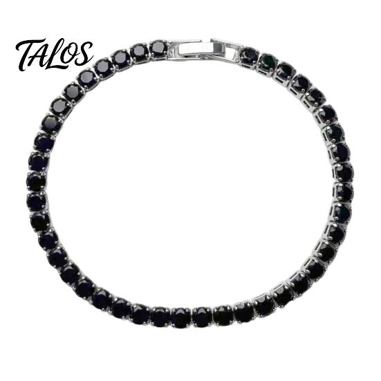 Bracciale Statement Versatile 2MM Tennis per Donne Ragazze Teen, Bracciale Colorato con Zirconia Cubica per Tutti i Giorni, Impilabile Scintillante con Strass Quadrati