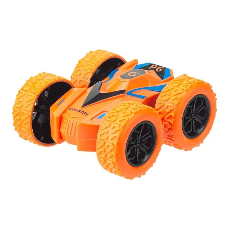 Lysende Monster Truck Leketøyssett for Ungdom i Alderen 3-6 - Manuell, Batterifri Drift - Ideell Påske- og Julegave i Rødt/Blått