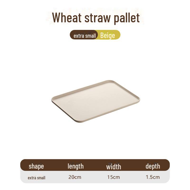 

Пластиковый прямоугольный поднос для чая в скандинавском стиле для дома, гостиной, ресторана или детского сада