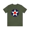 US Roundel, 1919-1941 - Unisex Jersey Short Sleeve Tee