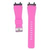 Smart Watch Band for Men Women Metal Silicone Solid Color Elastic Soft Smartwatch Replacement Strap