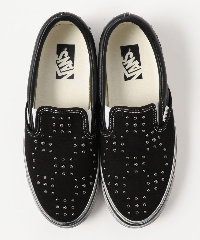 VN000D9PBKA Vans Premium Classic Slip-On Pearlized Pack "Blackout"