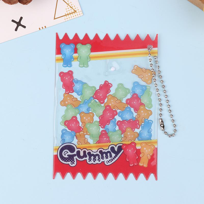 

1 шт. Милый мультяшный мешок для конфет 58 мм-75 мм сумка для хранения значков подвеска защитный чехол сумка для конфет реквизит подвеска красный