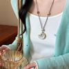 Starfish Shell Beaded Wax Rope Necklace Cute Bohemian Jewelry for Women Teen Girls Beach Vacation Wear