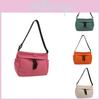 Trendy Korean Style Canvas Shoulder Bag Spacious And Stylish Crossbody Bag For Daily Use