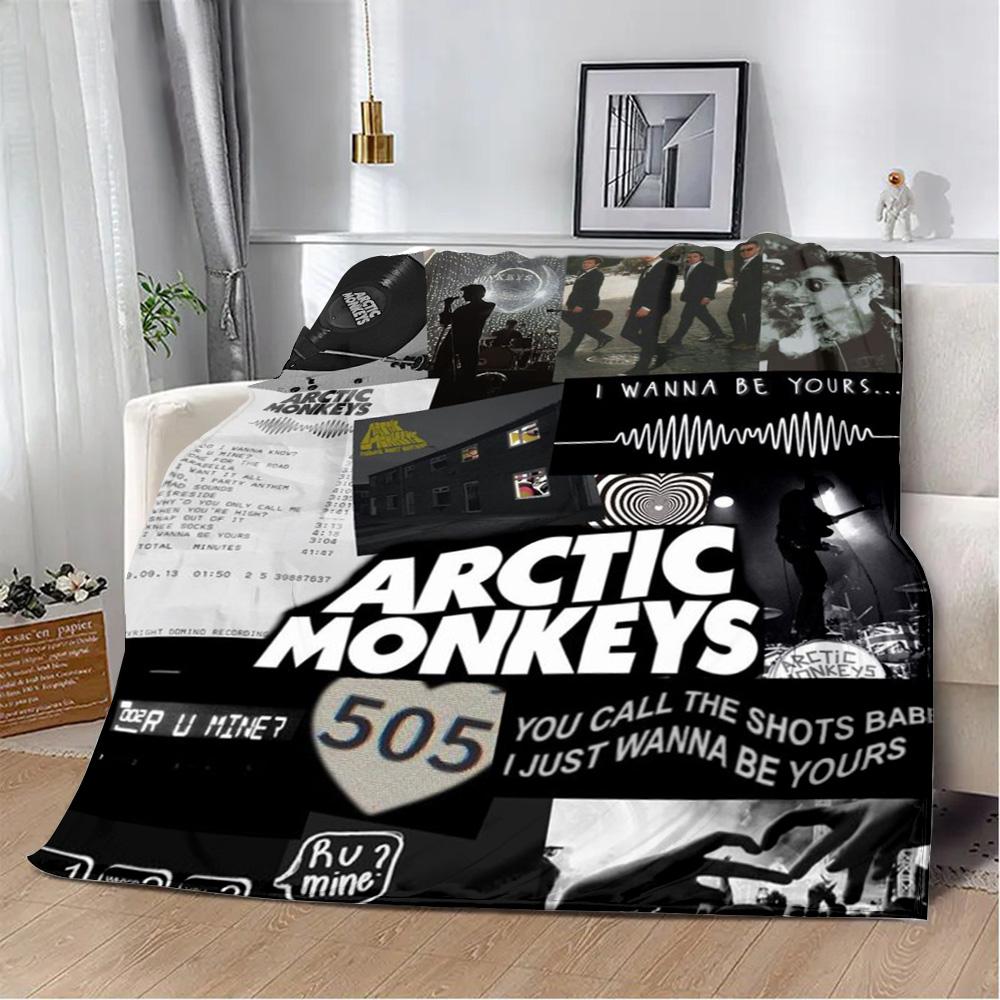 Printed Blanket Picnic Blankets Alex Turner Arctic Monkeys Rock Band Warm Blanket Soft and Comfortable Home Travel Birthday Gift