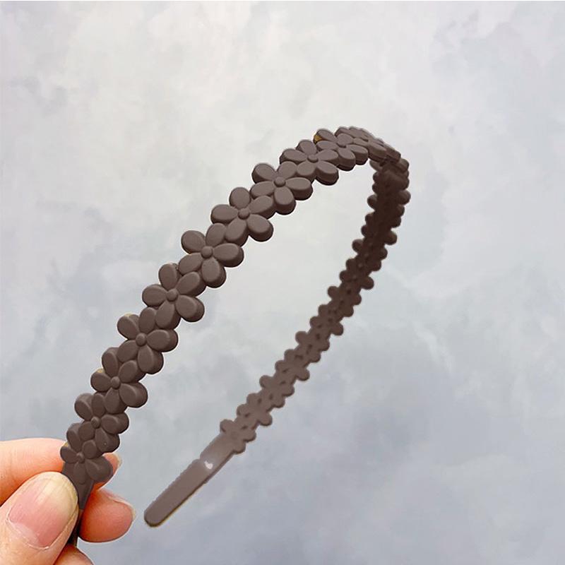 1 STÜCK Acryl Süße Blume Stirnband für Frauen Haarbänder Accessoires Niedliche Blumen Stirnbänder Haaraccessoires Mode KopfschmuckFDr12