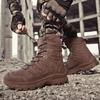 Mid-top Tactical Boots Outdoor Hiking Hiking Shoes Combat Boots Platform Outdoor Hiking Shoes Casual Shoes
