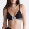 Calvin Klein Qf7217 American Version Wireless Triangle Cup Bra Women Underwear Black QF7217-003