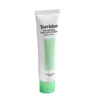 Torriden Protector Solar Tono Cica Balanceful SPF 50+ PA++++ 60ml – Protección UV Calmante e Iluminadora