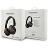 Guess Bluetooth 5.3 Metal Logo Script Black Over-Ear Headphones