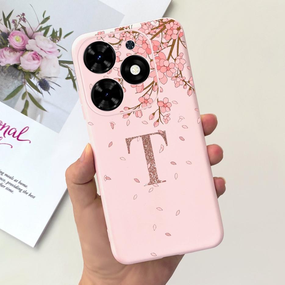 For Infinix Hot 40 Case Infinix Hot 40i Cute Crown Letters Back Cover Phone Case For Infinix Hot 40 Pro Hot40 Hot40i Soft Fundas