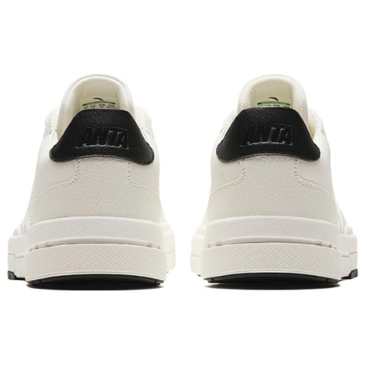 Anta Life Collection Cushioning, Wear Resistant Low top Skateboard Shoes Men's White 112428053-5