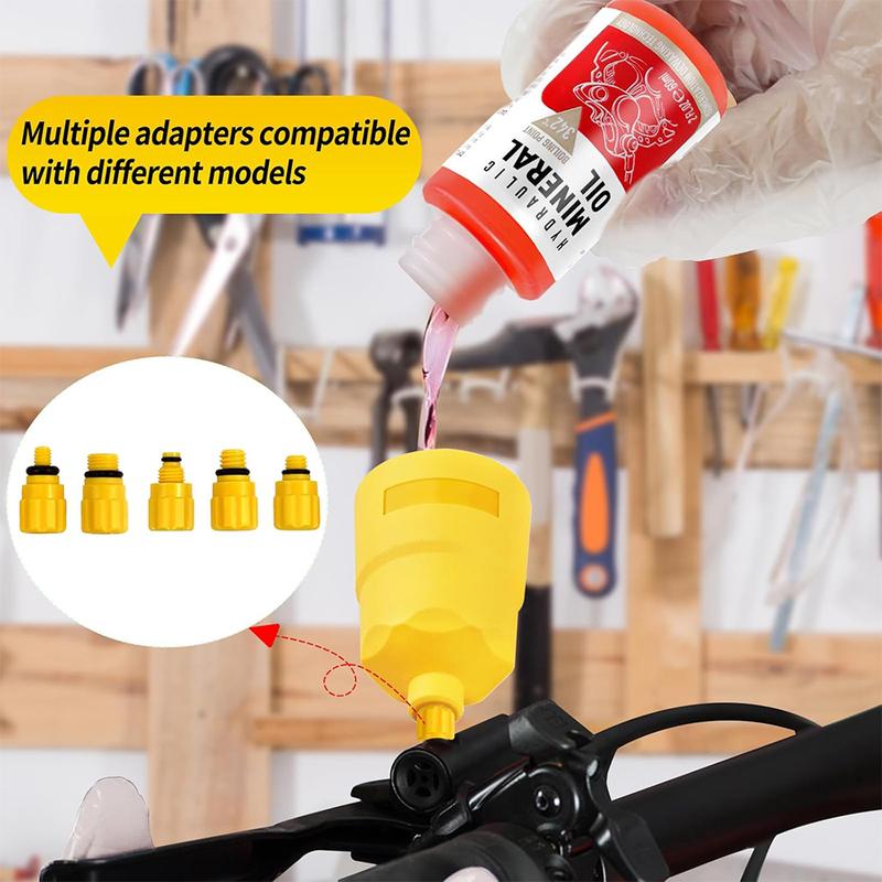 Bicycle Brake Oil Bleed Kit Tools 60ML Brake Mineral Oil Bike Brake Repair Tool For Shimano Hydraulic Disc Brake Bleeding Tool
