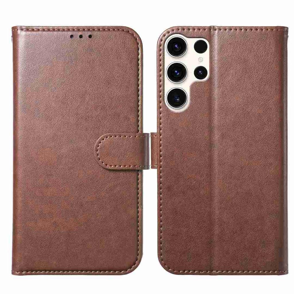 For Samsung Galaxy A12 A15 A26 S20-S25...Lambskin Leather Wallet Style Phone Case, Multi-Card Slots & Stand, Shockproof Protective Cover (10 Colors)