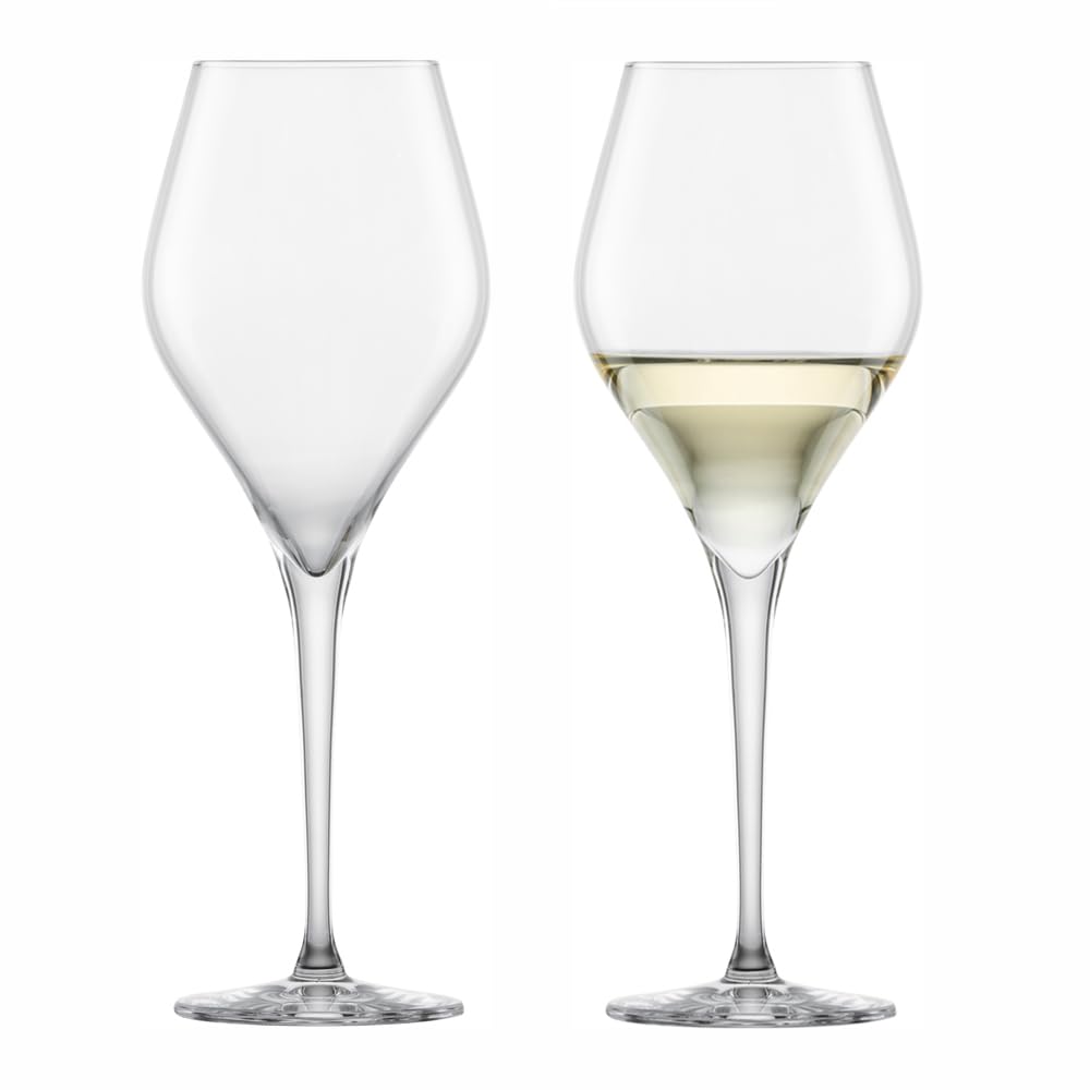 

[Officially Imported] SCHOTT ZWIESEL Pair of ZWIESEL Finesse Wine Glasses, 385ml Clear, Chardonnay, Dishwasher Safe, P118602