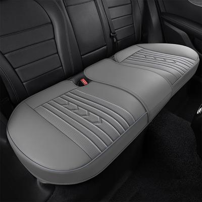 PU Leather Car Seat Covers Universal Front Seat Anti-slip Protection Cushions Four Seasons Auto Interior Decoration Accessories