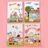 8Pcs Cute Cartoon Pocket Notebook for Students Soft Cover Memo Pad for School Office Portable Mini Journal for Notes Lists Fun Gift for Kids Teachers