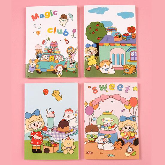 8Pcs Cute Cartoon Pocket Notebook for Students Soft Cover Memo Pad for School Office Portable Mini Journal for Notes Lists Fun Gift for Kids Teachers