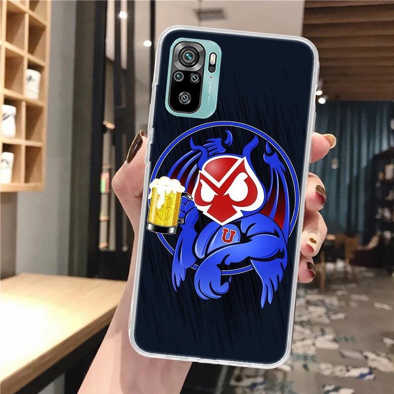 De Chile U-University Logo Soft Phone Case For Xiaomi Redmi 14C 13C 13 12C 12 10C 10 10A 9C 9 9A 9T 8 8A 7 7A 6 Pro K70 K40 K20