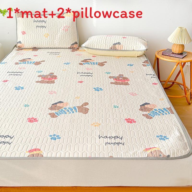 Bear Dog Butterfly Flower Pattern Latex Summer Sleeping Mat Set Gift Bedding