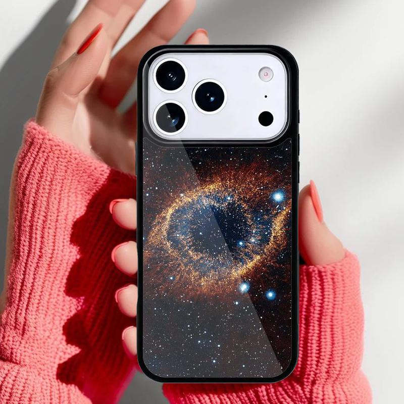 Eye Space Galaxy Mystery Art Phone Case for iPhone 17 16 15 14 13 Pro Max Back Cover for 12 11 Pro Coque