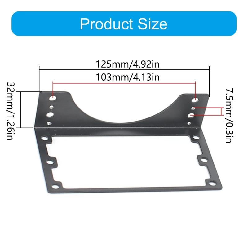 Metal SFXs PSUs Mounting Bracket 12cm Fan Compatible Enhances Airflows For Gaming And Office Computers