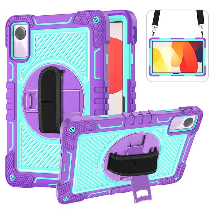 Stand Case For Xiaomi Redmi Pad 2 2025 11" SE 2023 11" 2022 10.61" Rotating Cover For Redmi Pad SE 8.7 4G 2024 Kids Cute Cover