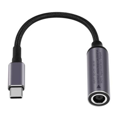 SinLoon PD DC7450 To USB Type C Power Cable 7.4x5.0mm Female To USB C Male Fast Charging Adapter for Laptop Tablet Phone